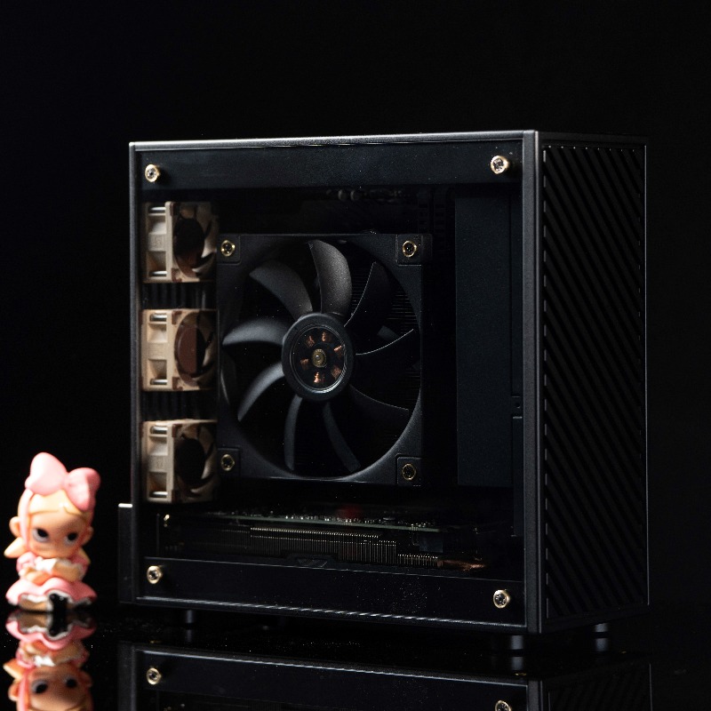 LP P6 ITX Case Aluminum CNC Mi - Sff Mini Itx Cnc Aluminum Chassis recension och pris